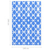 Blau-weißer Outdoorteppich Marianovici 190x290cm (pp)