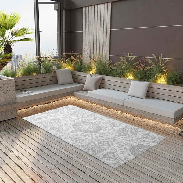 Hellgrauer Outdoor-Teppich Marianovici 160x230cm (pp)