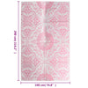Pinkfarbener Teppich Marianovici 190x290cm (pp)