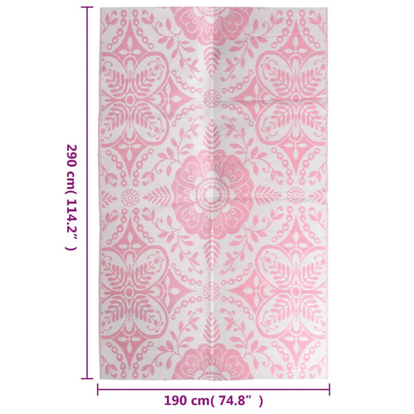 Pinkfarbener Teppich Marianovici 190x290cm (pp)