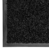 Schwarze Fußmatte Chisnar 60x90cm (waschbar)
