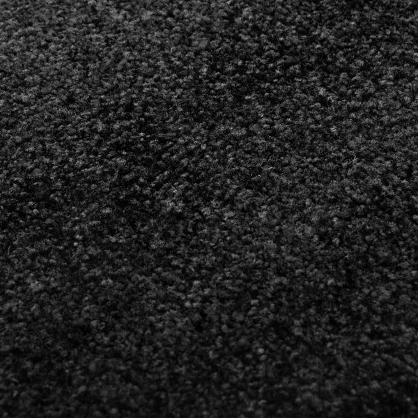 Schwarze Fußmatte Chisnar 90x120cm (waschbar)