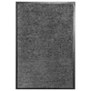 Anthrazitfarbene Fußmatte Chisnar 40x60cm (waschbar)