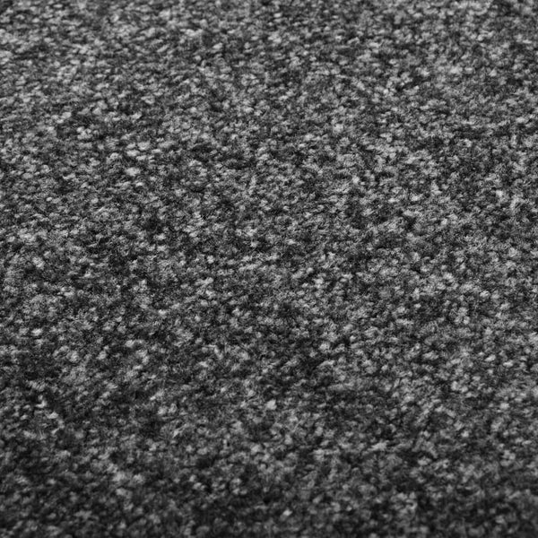 Anthrazitfarbene Fußmatte Chisnar 90x150cm (waschbar)