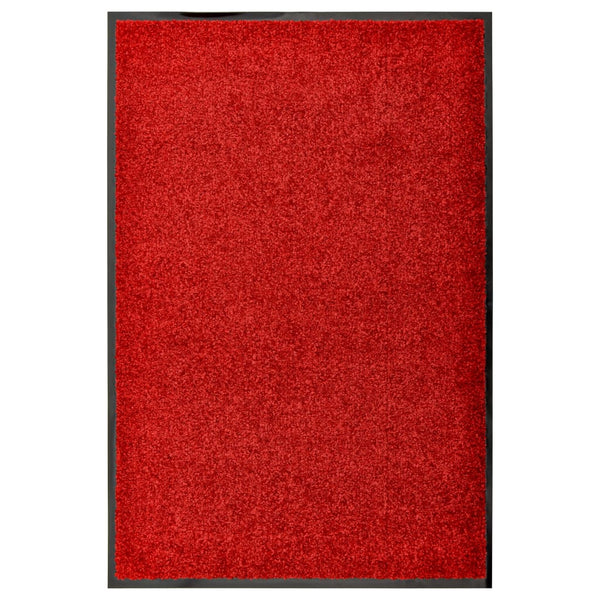 Rote Fußmatte Chisnar 60x90cm (waschbar)