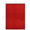 Rote Fußmatte Chisnar 90x120cm (waschbar)
