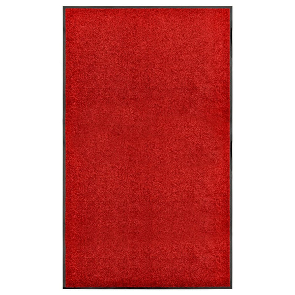 Rote Fußmatte Chisnar 90x150cm (waschbar)