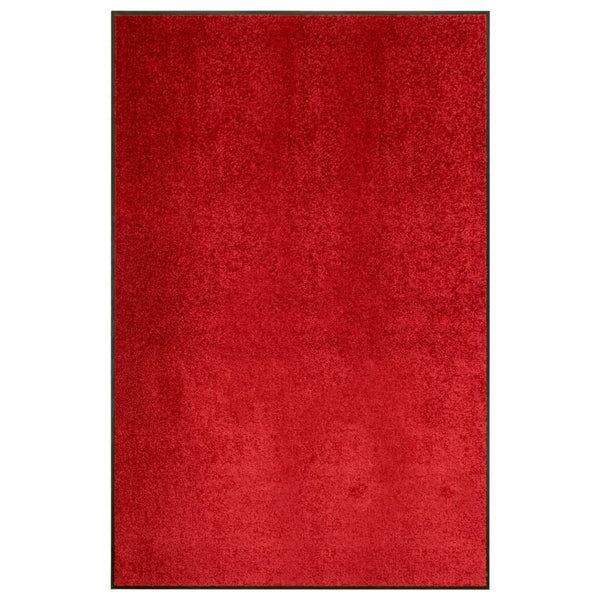 Rote Fußmatte Chisnar 120x180cm (waschbar)