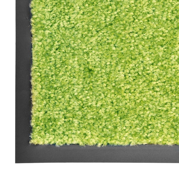 Grüne Fußmatte Chisnar 60x90cm (waschbar)