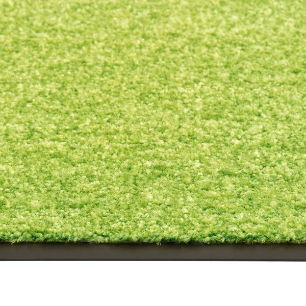 Grüne Fußmatte Chisnar 90x120cm (waschbar)