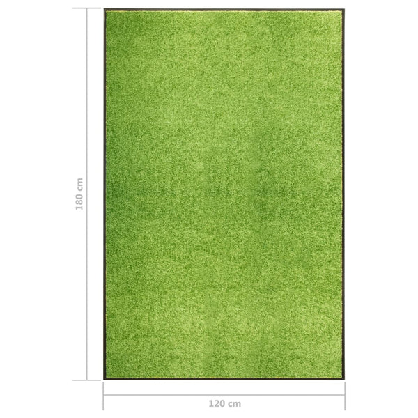 Grüne Fußmatte Chisnar 120x180cm (waschbar)