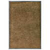 Braune Fußmatte Chisnar 60x90cm (waschbar)