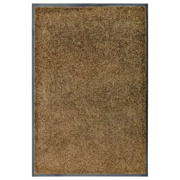 Braune Fußmatte Chisnar 60x90cm (waschbar)