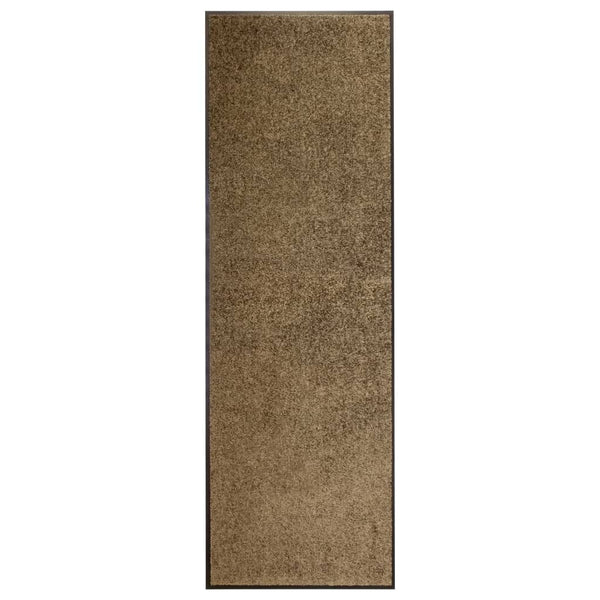 Braune Fußmatte Chisnar 60x180cm (waschbar)