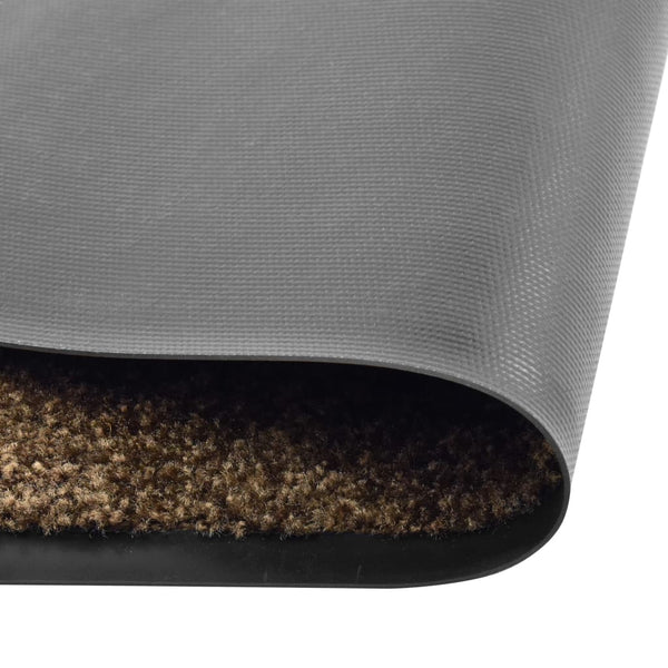 Braune Fußmatte Chisnar 60x180cm (waschbar)