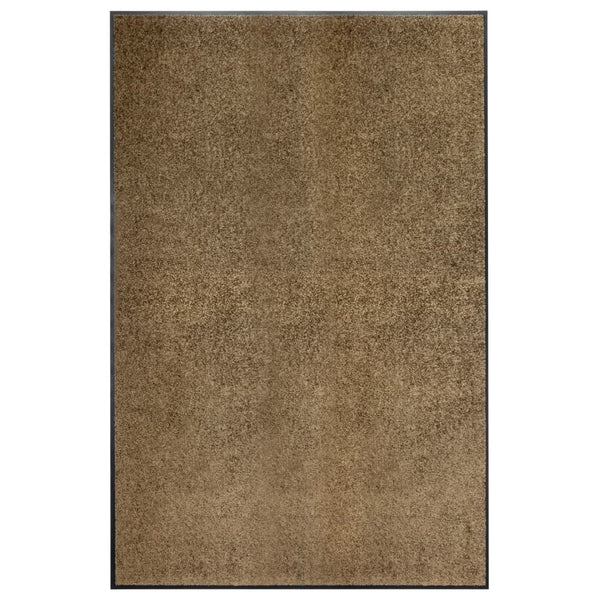 Braune Fußmatte Chisnar 120x180cm (waschbar)