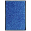 Blauer Fußabtreter Chisnar 40x60cm (waschbar)