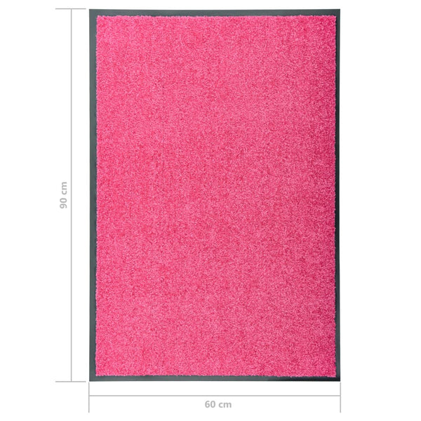 Rosa Fußmatte waschbar Chisnar 60x90cm