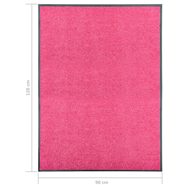 Pinkki ovimatto Chisnar 90x120cm (pestävä)