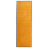 Orangene waschbare Fußmatte Chisnar 60x180cm