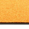 Orangene waschbare Fußmatte Chisnar 60x180cm
