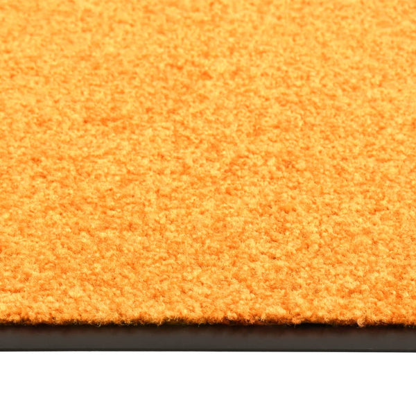 Orangene waschbare Fußmatte Chisnar 60x180cm