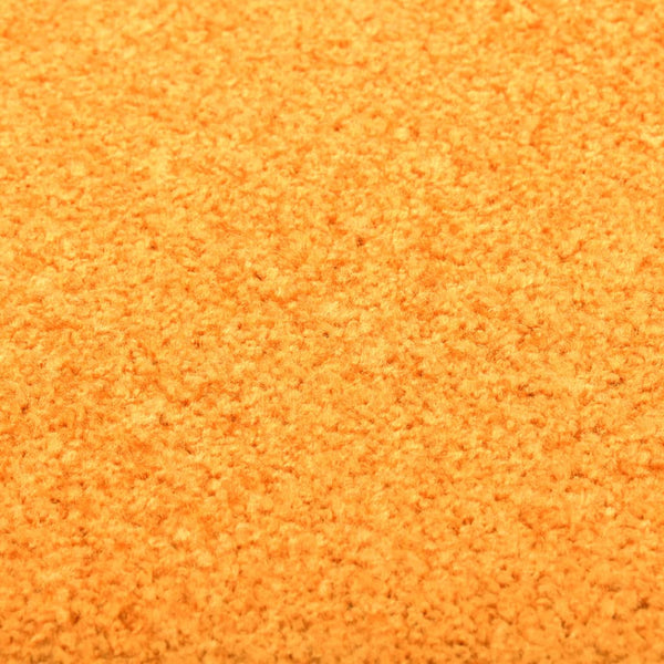 Orangene waschbare Fußmatte Chisnar 60x180cm