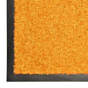 Orangene waschbare Fußmatte Chisnar 90x120cm