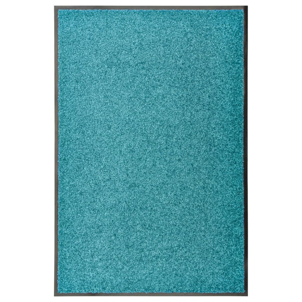 Blaugrüne Fußmatte Chisnar 60x90cm (waschbar)