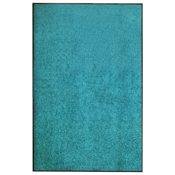 Blaugrüne abwaschbare Fußmatte Chisnar 120x180cm