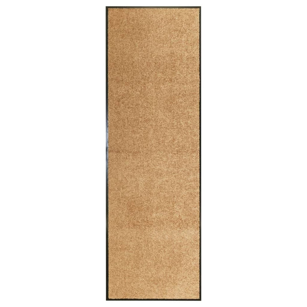 Creme Fußmatte waschbar Chisnar 60x180cm
