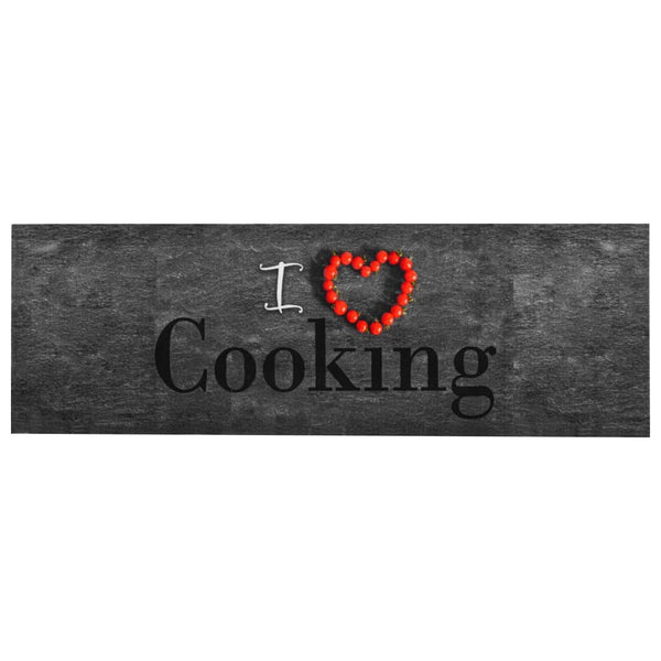 Abwaschbarer Küchenteppich Cooking Bigan 60x180cm