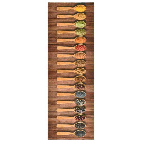 Abwaschbarer Küchenteppich Spoon Bigan 45x150cm