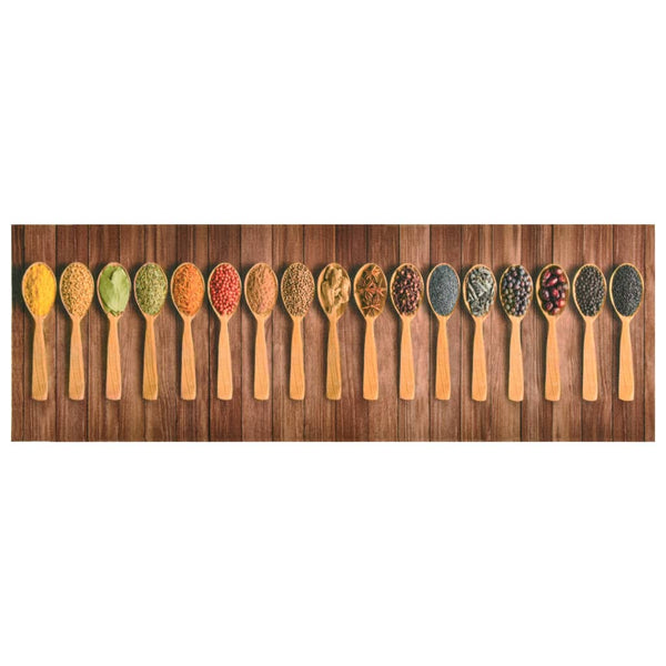 Abwaschbarer Küchenteppich Spoon Bigan 45x150cm