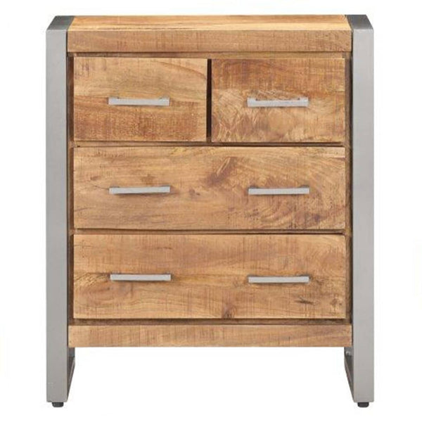 Kommode Motamede 60x35x70cm (grobes Mangoholz)