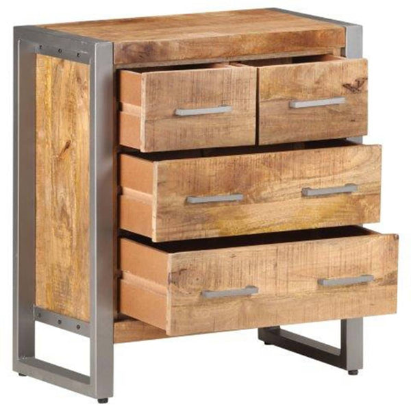 Kommode Motamede 60x35x70cm (grobes Mangoholz)