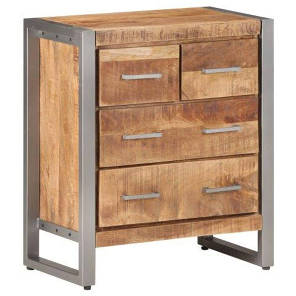 Kommode Motamede 60x35x70cm (grobes Mangoholz)