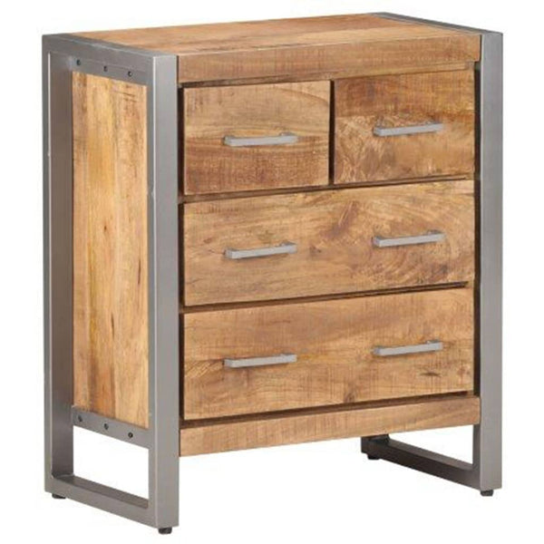 Kommode Motamede 60x35x70cm (grobes Mangoholz)