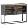 Graues Sideboard Lanz 100x30x70cm (Akazienholz)