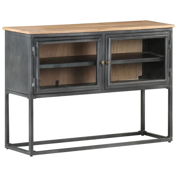 Graues Sideboard Lanz 100x30x70cm (Akazienholz)