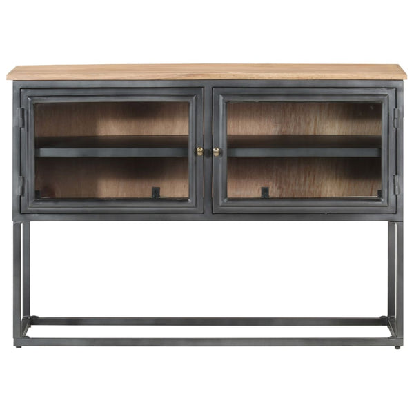 Graues Sideboard Lanz 100x30x70cm (Akazienholz)