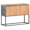 Graues Sideboard Lanz 100x30x70cm (Akazienholz)