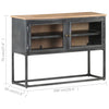 Graues Sideboard Lanz 100x30x70cm (Akazienholz)