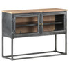 Graues Sideboard Lanz 100x30x70cm (Akazienholz)