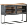 Graues Sideboard Lanz 100x30x70cm (Akazienholz)