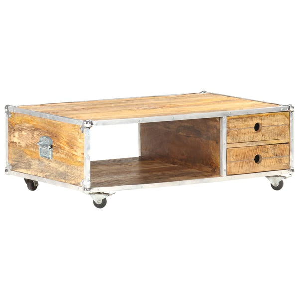 Couchtisch Iunie 89x59x33cm (Mangoholz roh)
