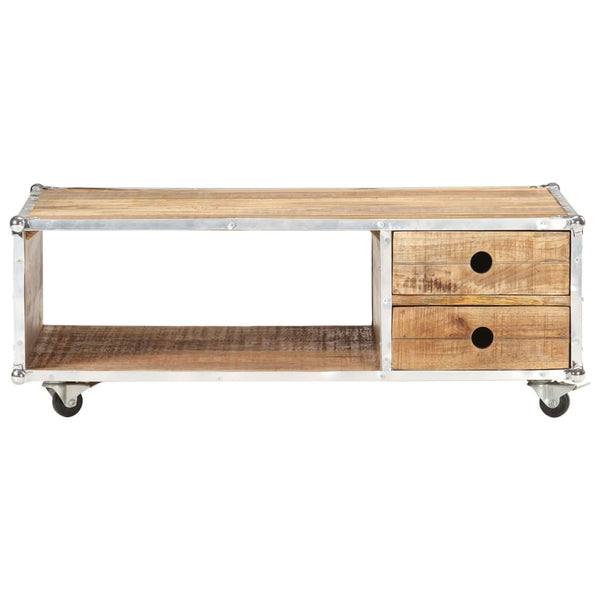Couchtisch Iunie 89x59x33cm (Mangoholz roh)