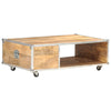 Couchtisch Iunie 89x59x33cm (Mangoholz roh)