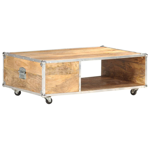 Couchtisch Iunie 89x59x33cm (Mangoholz roh)
