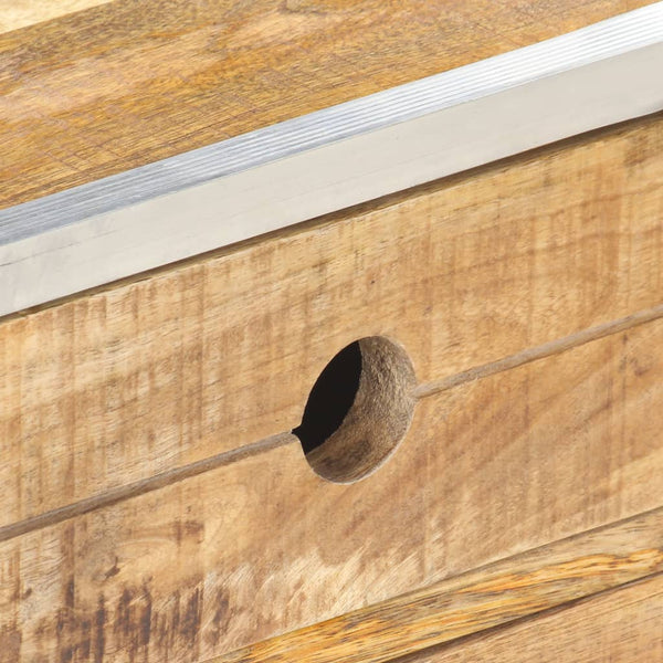 Couchtisch Iunie 89x59x33cm (Mangoholz roh)